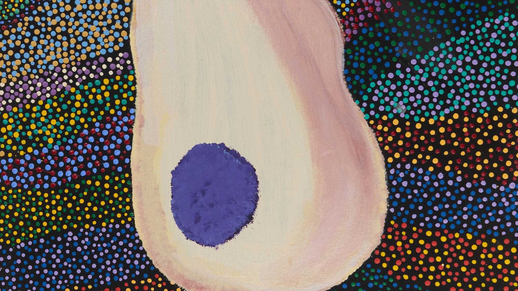 Emma Nundi, <em>Yimiri</em> (detail), 2024, Bidyadanga Artists, courtesy of AACHWA & PICA, © the artist, photo: Rebecca Mansell